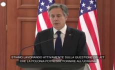 Blinken: "Gli Usa lavorano per i jet polacchi a Ucraina"