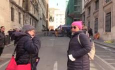 8 marzo, sit-in di Potere al Popolo e Usb a Roma: "Il lavoro povero e' femminile"