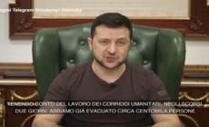Ucraina, Zelensky accusa Mosca: "Attaccato un corridoio umanitario"