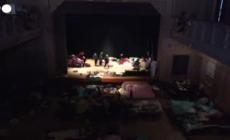 Ucraina, il vecchio teatro di Przemysl diventa un rifugio