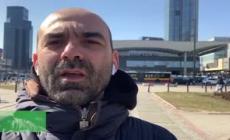 Ucraina, la stazione di Varsavia, uno dei primi punti di accoglienza dei profughi