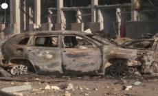 Notte di bombe su Kiev, colpito un centro commerciale