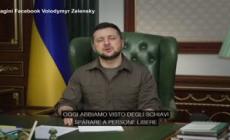 L'appello di Zelensky: "Lottate per la liberta', non aspettate"