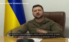 Zelensky: "La Nato puo' impedire altre morti, dandoci le armi di cui abbiamo bisogno"