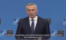 Nato, Stoltenberg: "Piu' armi a Ucraina, anche anti-carro e droni"