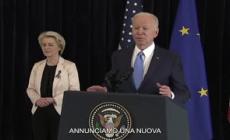 Biden. "Misure concrete Usa-Ue per ridurre dipendenza gas"
