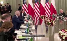 Biden a Duda: "L'articolo 5 e' un impegno sacro per i membri della Nato"