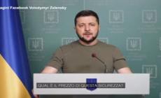 Ucraina, Zelensky: "Le armi sono per la liberta' in Europa"