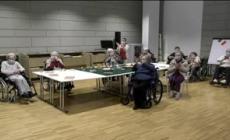 Trieste, Mattarella in visita agli anziani dell'Itis: "Sono come voi"