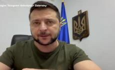 Ucraina, Zelensky: "Cerchiamo la pace senza alcun indugio"