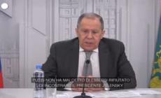 Ucraina, Lavrov: "Un incontro tra Putin e Zelensky adesso sarebbe controproducente"
