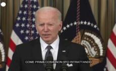 Biden: "Non ritratto su Putin, esprimevo il mio sdegno"