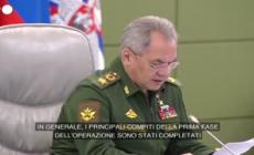 Ucraina, il ministro della Difesa russo: "Ci concentriamo sulla liberazione del Donbass"