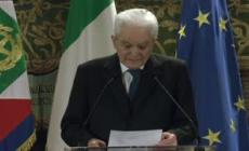 Mattarella: "Non c'e' democrazia senza indipendenza dei magistrati"
