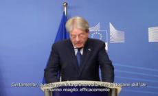 Ue, Gentiloni: "Serve riforma dell'Unione doganale"