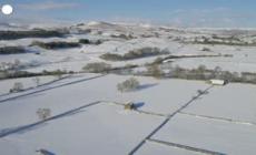 Inghilterra, copiose nevicate imbiancano le vallate dello Yorkshire