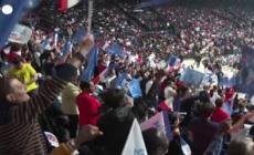Macron, in 35.000 per il primo grande comizio