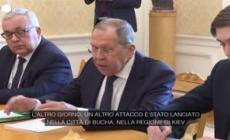 Lavrov: "A Bucha messa in scena dell'Ucraina e dell'Occidente"