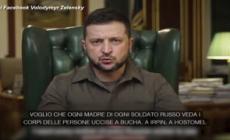 Ucraina, Zelensky: "Soldati russi sono diventati dei 'macellai'"