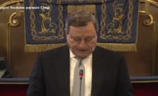 Ucraina, Draghi: "In linea con l'Ue sulle nuove sanzioni alla Russia"