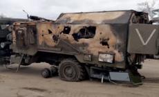 Ucraina, Gostomel: l'esterno dell'aeroporto dopo la battaglia