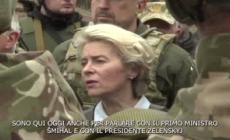 Ucraina, Ursula von der Leyen: "Ucraini, siamo con voi"