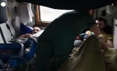 Ucraina, sul treno-ospedale diretto a ovest verso Leopoli