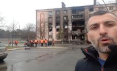 Ucraina, l'impegno dei volontari per la rimozione delle macerie a Bucha