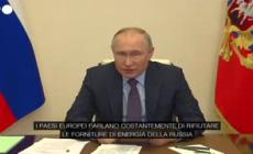 Putin: "Ue provoca balzo dei prezzi dell'energia per i suoi cittadini"