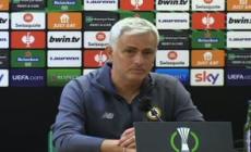 Conference League, Mourinho: "Partita senza storia dopo 5 minuti"