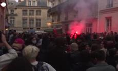 Eliseo 2022, scontri fra polizia e studenti vicino all'universita' della Sorbona