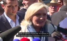 Francia, Le Pen: "Manifestazioni anti-democratiche"