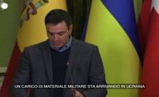 Ucraina, la Spagna invia un carico di armamenti da 200 tonnellate