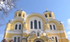 Ucraina, Kiev: la Pasqua ortodossa celebrata a San Volodymyr