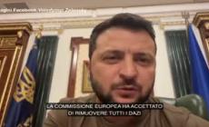 Zelensky: "La Russia sta cercando di provocare una crisi globale dei prezzi"