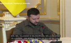 Zelensky: "60 morti nel raid russo sulla scuola nel Lugansk"