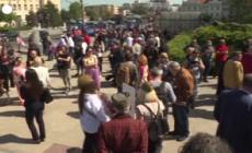 Giorno della Vittoria,in 200 manifestano a Belgrado