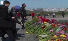 Ucraina, l'omaggio ai soldati caduti durante la Seconda guerra mondiale