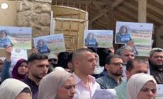 Gaza, protesta contro l'uccisione della giornalista di Al Jazeera