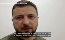 Zelensky: "Nuovi fondi Usa per sostegno all'Ucraina e alla democrazia globale"