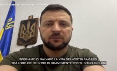 Azovstal, Zelensky: "Speriamo di salvare la vita dei nostri ragazzi"