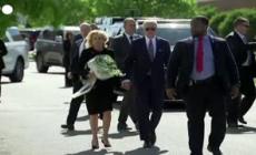 Buffalo, Biden e la First Lady sul luogo della sparatoria