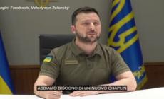 Zelensky a sorpresa al Festival di Cannes: "Serve un nuovo Chaplin"