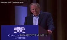 Usa, la gaffe di George W. Bush: "Brutale invasione dell'Iraq..."
