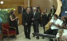 Vaticano, il Papa all'Universita' Urbaniana con Bono Vox