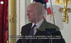 Biden: "Lanciamo il piano Indo-Pacifico, convolti 13 Paesi"
