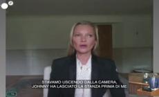 Depp, parla l'ex Kate Moss: "Non mi ha mai spinto per le scale o preso a calci"