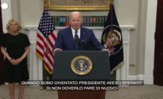 Sparatoria in Texas, Biden: "Sono stanco, ora dobbiamo agire sulle armi"
