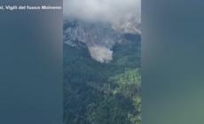 Trentino, grossa frana sul gruppo del Brenta: caduti massi