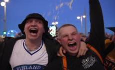 Finlandia, festa a Helsinki per la vittoria del Mondiale di hockey maschile